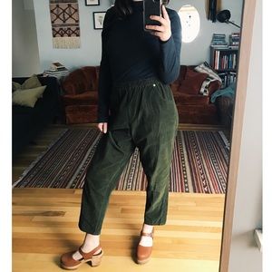 Vintage Corduroy Capris